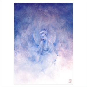 Quan Yin in the Clouds by Deva Padma
