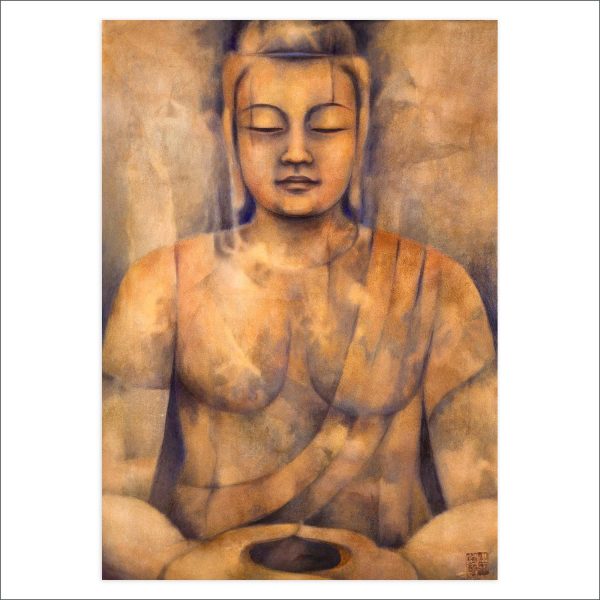 Golden Buddha by Deva Padma