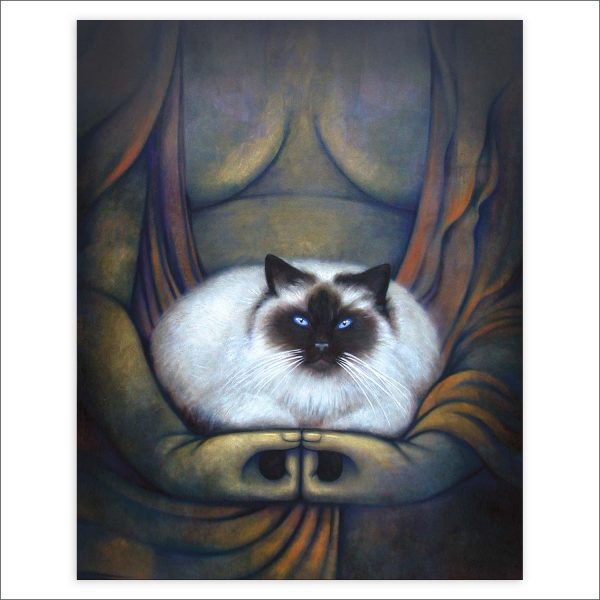 Zen Cat by Deva Padma