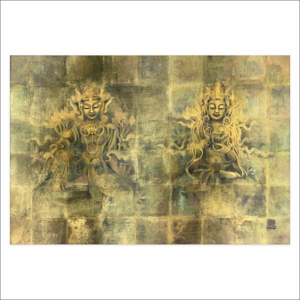 Two Buddhas by Deva Padma
