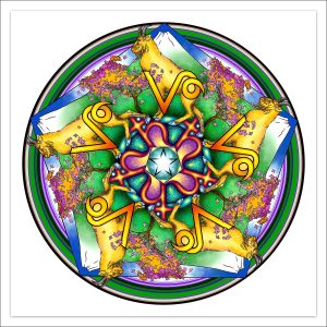 Astro Mandala Capricorn by Deva Padma