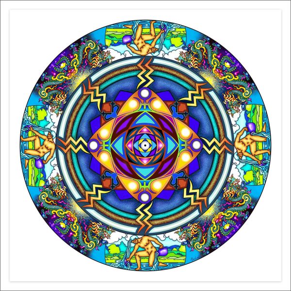 Astro Mandala Aquarius by Deva Padma